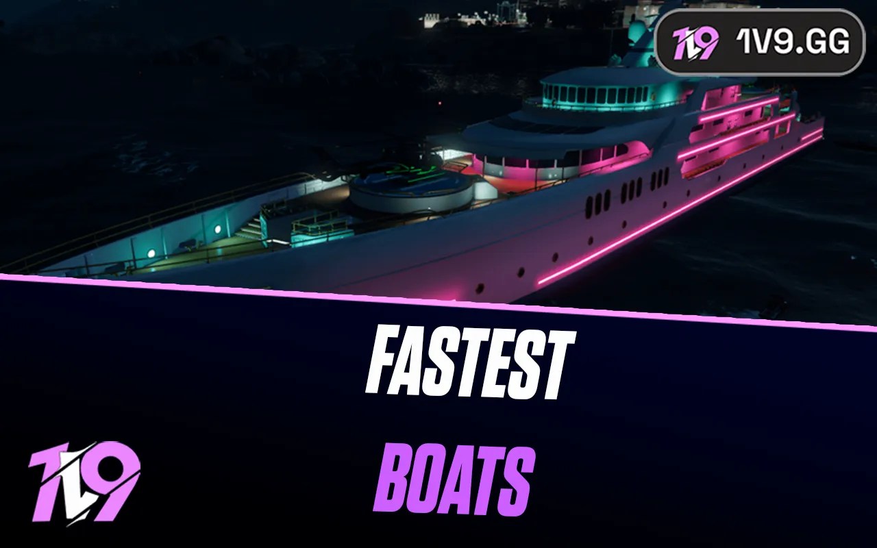 8 Fastest Boats In GTA Online Ranked 1v9 Fastest Boats In GTA Online